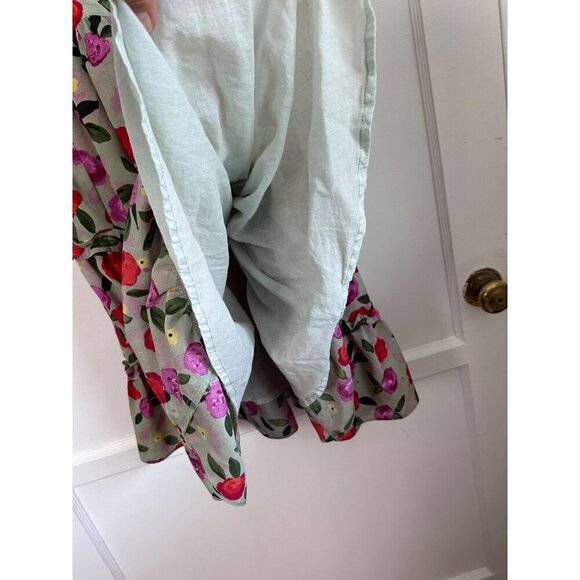 Floral Pullover Easy Breezy Mini Dress Bell Sleeve TCEC, Size S - Picture 14 of 16